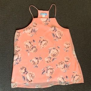 Francesca’s Boutique Floral Tank